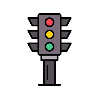 Trafik Işığı Yaratıcı Simgeler Tasarımı