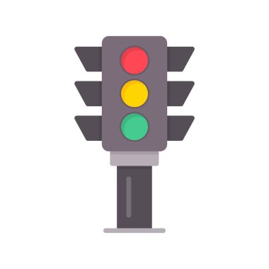 Trafik Işığı Yaratıcı Simgeler Tasarımı