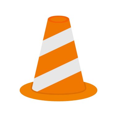 Trafik Konisi Yaratıcı Simgeler Tasarımı