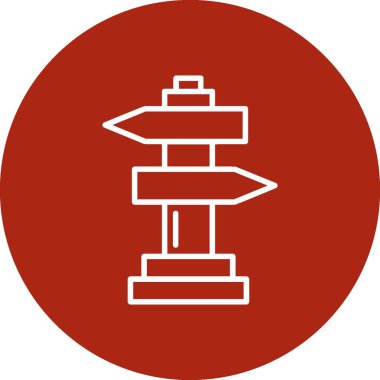 Yol İşareti Yaratıcı Simgeler Tasarımı