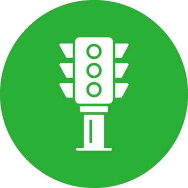 Trafik Işığı Yaratıcı Simgeler Tasarımı