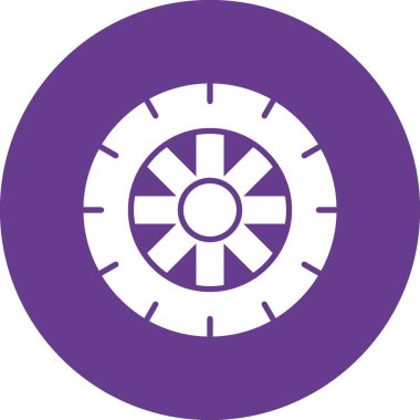 Tekerlek Yaratıcı Simgeler Tasarımı