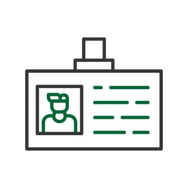 Sürücü Lisansı Yaratıcı Simgeler Tasarımı