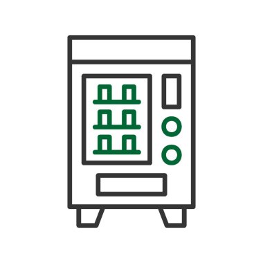 Satış Makinesi Yaratıcı Simgeler Tasarımı