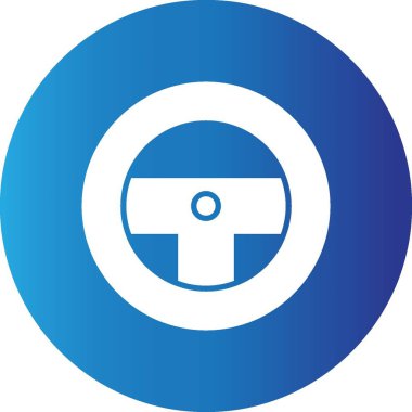 Direksiyon Tekerleği Yaratıcı Simgeler Tasarımı