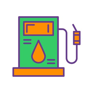 Petrol Yaratıcı Simgeler Tasarımı