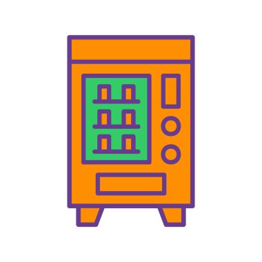 Satış Makinesi Yaratıcı Simgeler Tasarımı