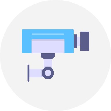 CCTV Kamera Yaratıcı Simgeler Tasarımı