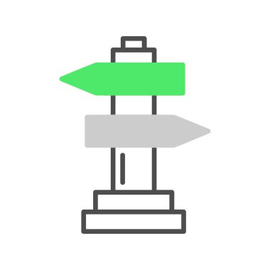 Yol İşareti Yaratıcı Simgeler Tasarımı