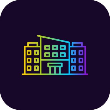 Otel Yaratıcı Simgeleri Tasarımı