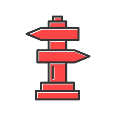 Yol İşareti Yaratıcı Simgeler Tasarımı