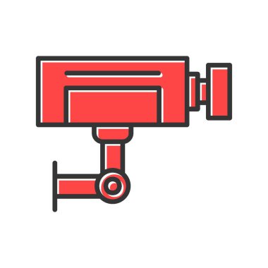 CCTV Kamera Yaratıcı Simgeler Tasarımı