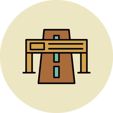 Otoyol Yaratıcı Simgeleri Tasarımı