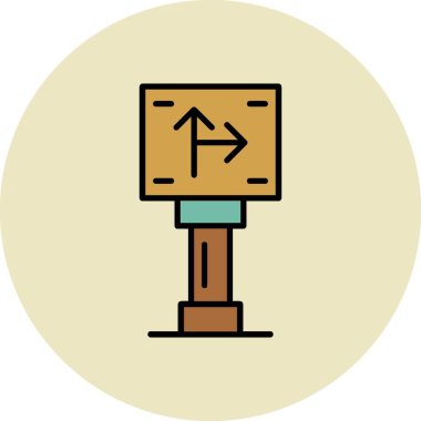 Trafik İşareti Yaratıcı Simgeler Tasarımı