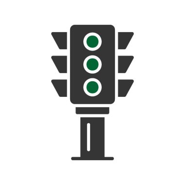 Trafik Işığı Yaratıcı Simgeler Tasarımı