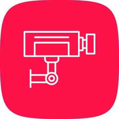 CCTV Kamera Yaratıcı Simgeler Tasarımı