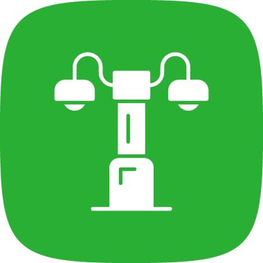 Sokak Işığı Yaratıcı Simgeler Tasarımı