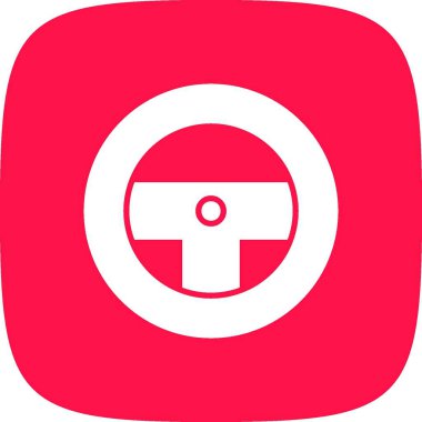 Direksiyon Tekerleği Yaratıcı Simgeler Tasarımı