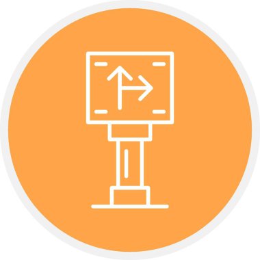 Trafik İşareti Yaratıcı Simgeler Tasarımı