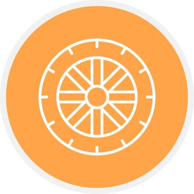 Tekerlek Yaratıcı Simgeler Tasarımı