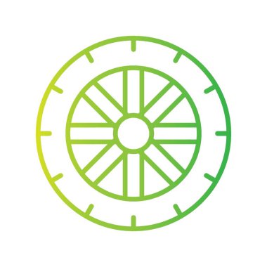 Tekerlek Yaratıcı Simgeler Tasarımı