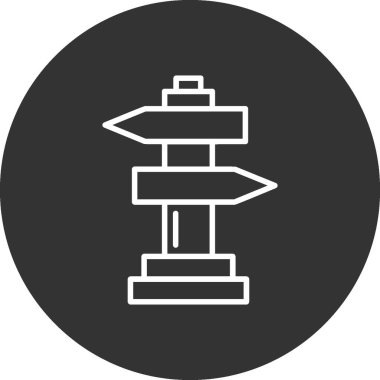 Yol İşareti Yaratıcı Simgeler Tasarımı