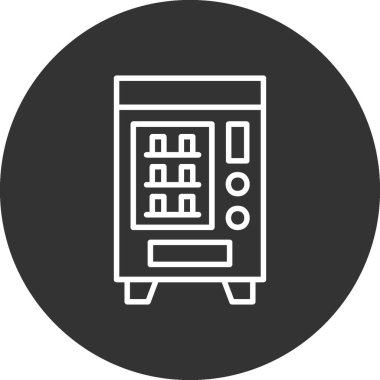 Satış Makinesi Yaratıcı Simgeler Tasarımı