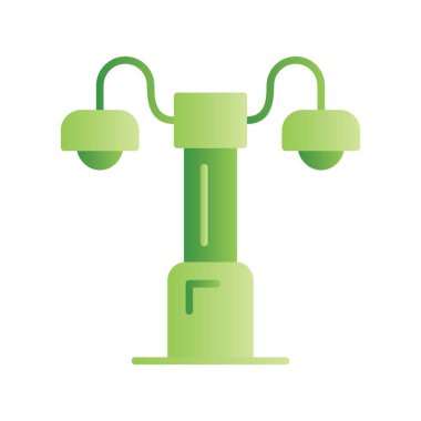 Sokak Işığı Yaratıcı Simgeler Tasarımı