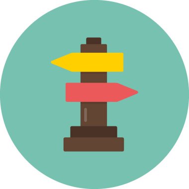 Yol İşareti Yaratıcı Simgeler Tasarımı