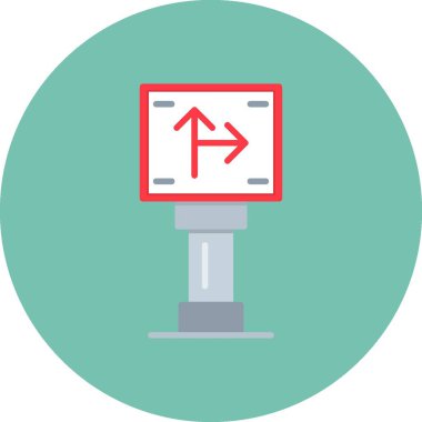 Trafik İşareti Yaratıcı Simgeler Tasarımı