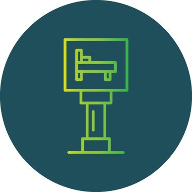 Otel İmza Panosu Yaratıcı Simgeler Tasarımı