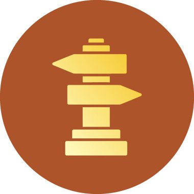 Yol İşareti Yaratıcı Simgeler Tasarımı