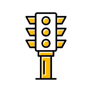 Trafik Işığı Yaratıcı Simgeler Tasarımı