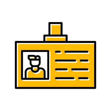 Sürücü Lisansı Yaratıcı Simgeler Tasarımı