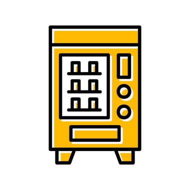 Satış Makinesi Yaratıcı Simgeler Tasarımı