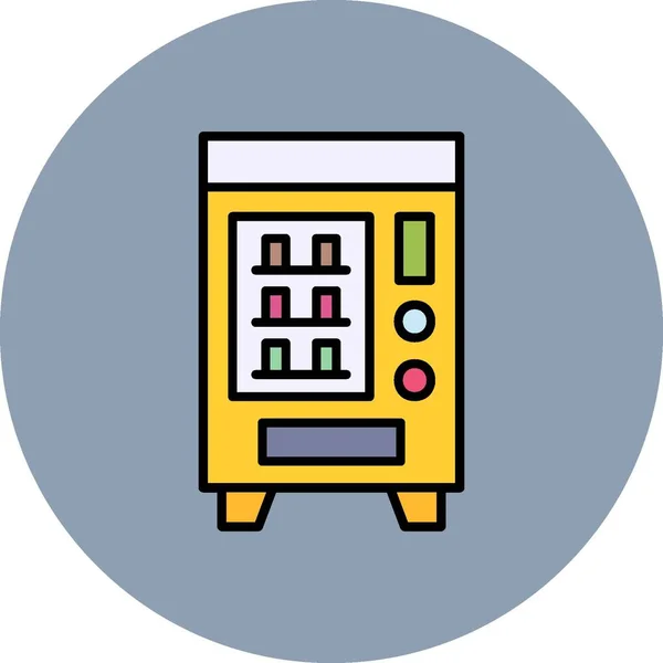 自动售货机创意图标设计 — 图库矢量图片