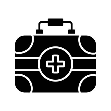 İlk Yardım Kiti Yaratıcı Simgeler Tasarımı