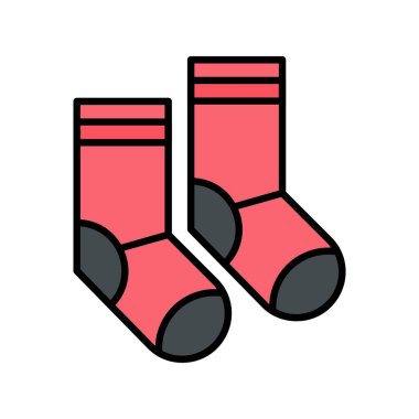 Çorap Yaratıcı Simgeler Tasarımı