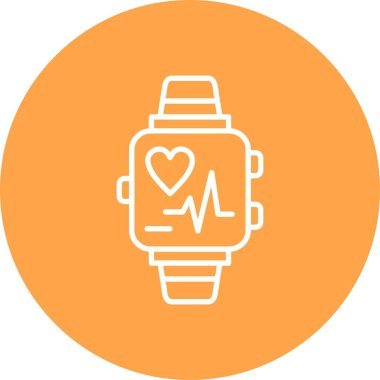 Smartwatch Yaratıcı Simgeler Tasarımı