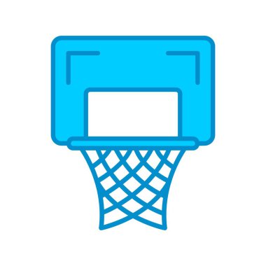 Basketbol Hoop Yaratıcı Simgeler Tasarımı
