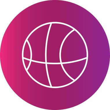 Basketbol Yaratıcı Simgeler Tasarımı