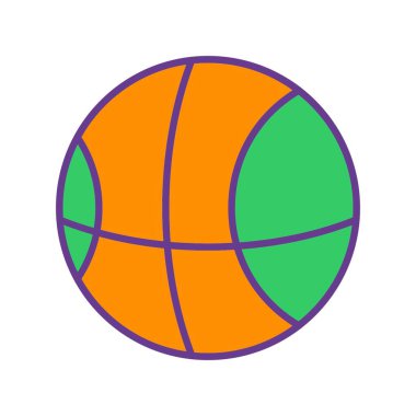 Basketbol Yaratıcı Simgeler Tasarımı