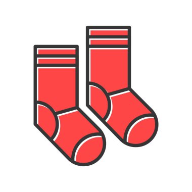 Çorap Yaratıcı Simgeler Tasarımı