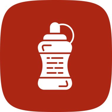 Su Şişesi Yaratıcı Simgeler Tasarımı