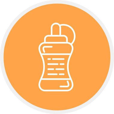 Su Şişesi Yaratıcı Simgeler Tasarımı