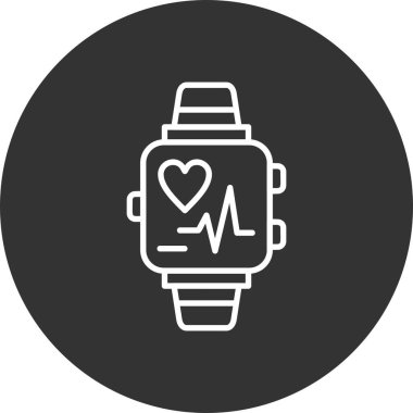 Smartwatch Yaratıcı Simgeler Tasarımı