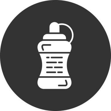 Su Şişesi Yaratıcı Simgeler Tasarımı