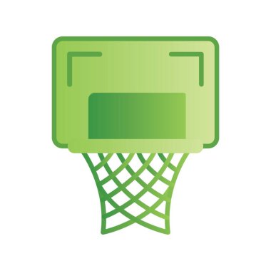 Basketbol Hoop Yaratıcı Simgeler Tasarımı