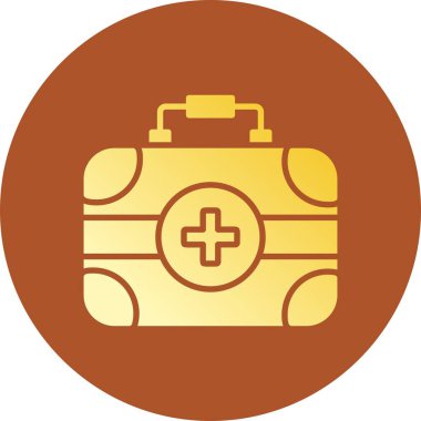 İlk Yardım Kiti Yaratıcı Simgeler Tasarımı