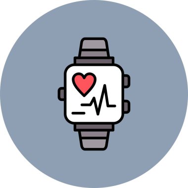 Smartwatch Yaratıcı Simgeler Tasarımı